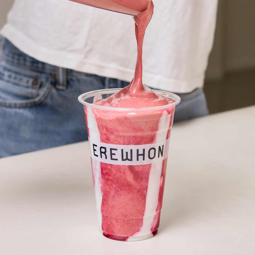 Erewhon Strawberry Glaze Skin Smoothie Kit | Makes 4 Smoothies (Product price includes express & cold storage shipping fee)