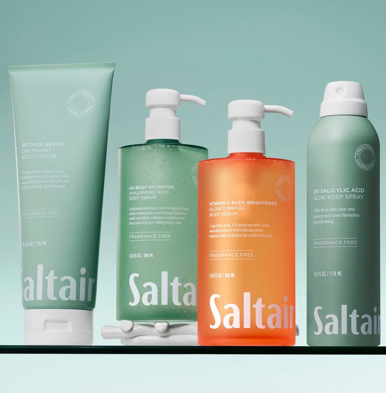 SALTAIR VITAMIN C BODY BRIGHTENER
GLOW COMPLEX BODY SERUM