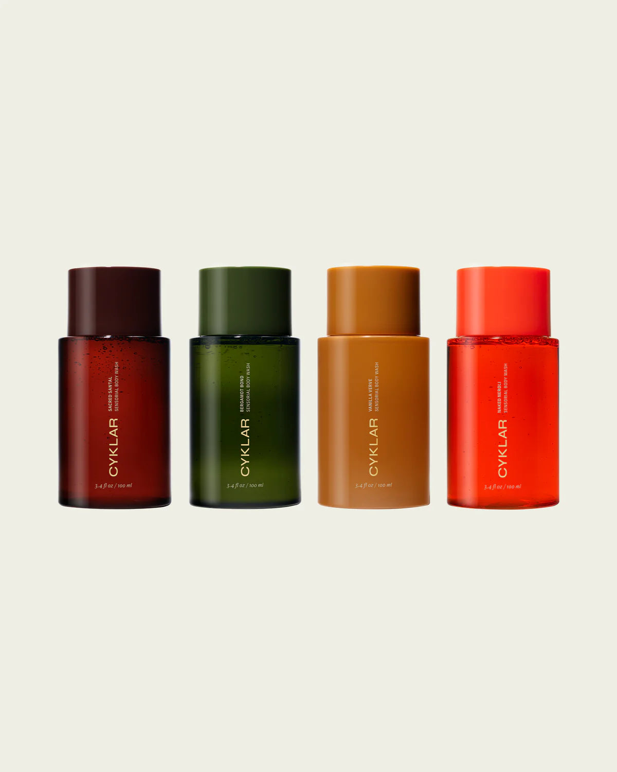 CYKLAR SENSORIAL BODY WASH
Discovery Set