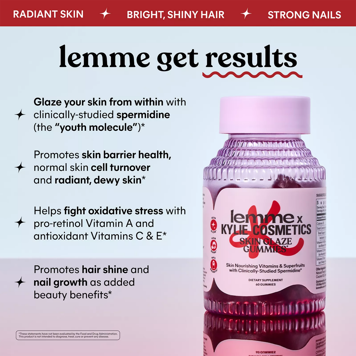 Lemme x Kylie Cosmetics: Skin Glaze Gummies