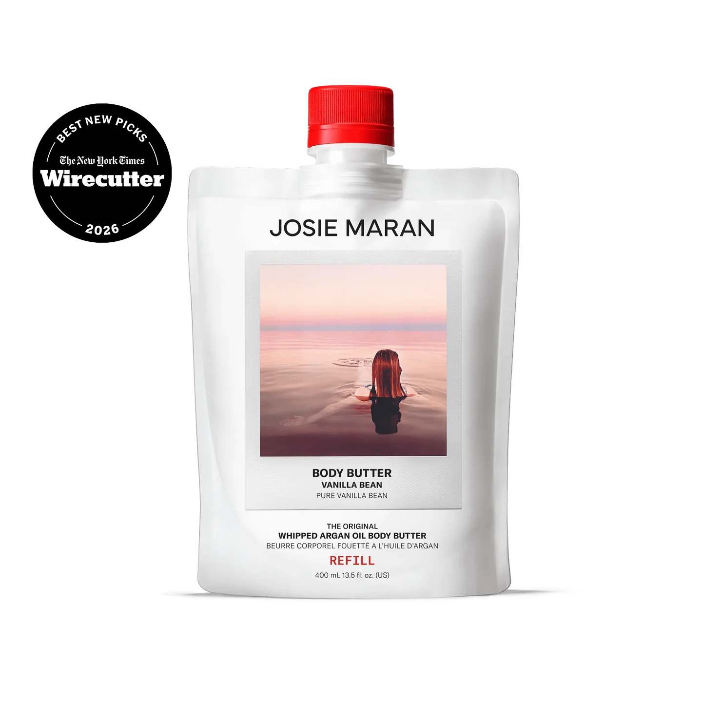 Josie Maran Whipped Argan Oil Body Butter Refill 13.5 fl oz
