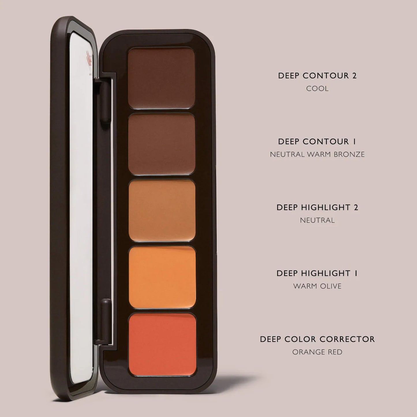 m.ph by Mary Phillips 
Underpainting Face Highlight & Contour Palette