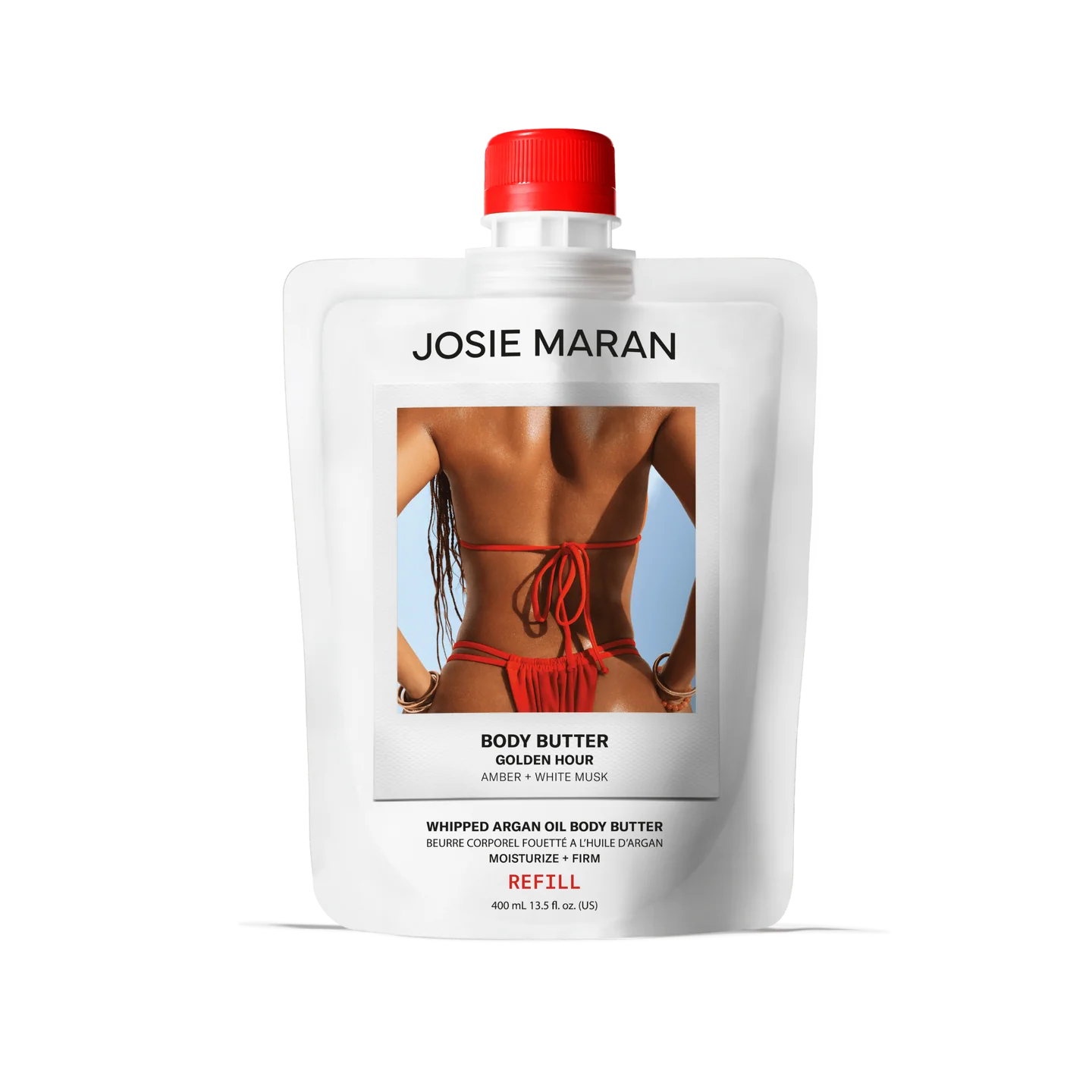 Josie Maran Whipped Argan Oil Body Butter Refill 13.5 fl oz