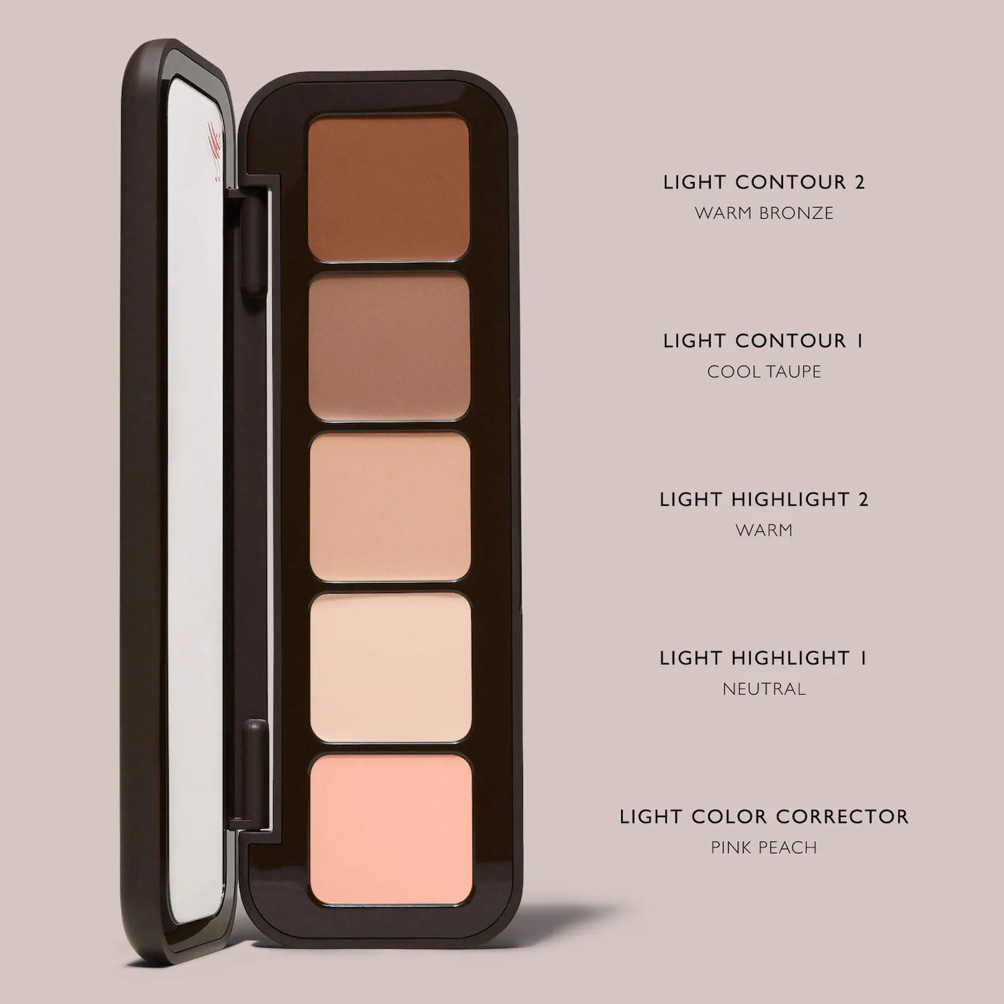 m.ph by Mary Phillips 
Underpainting Face Highlight & Contour Palette