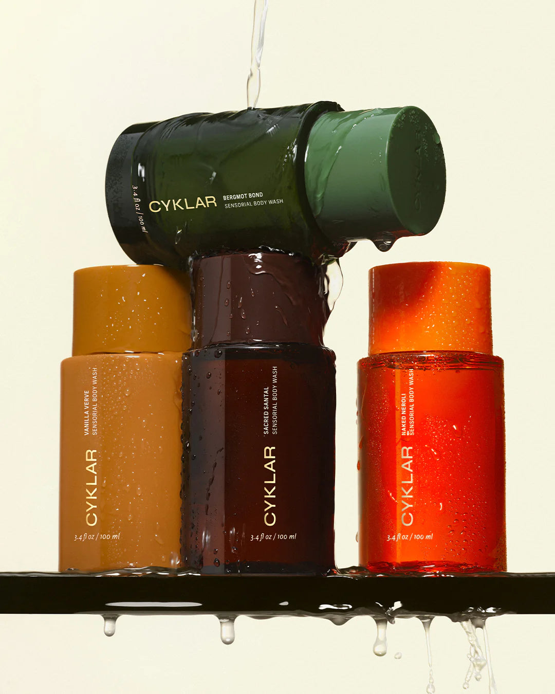 CYKLAR SENSORIAL BODY WASH
Discovery Set