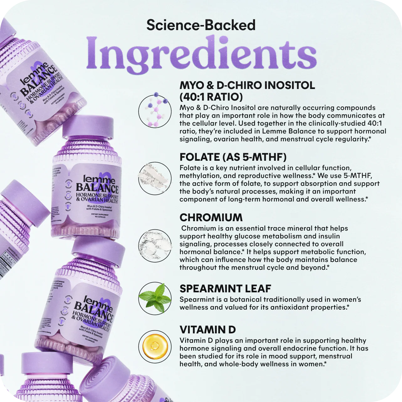 LEMME BALANCE HORMONE SUPPORT CAPSULES