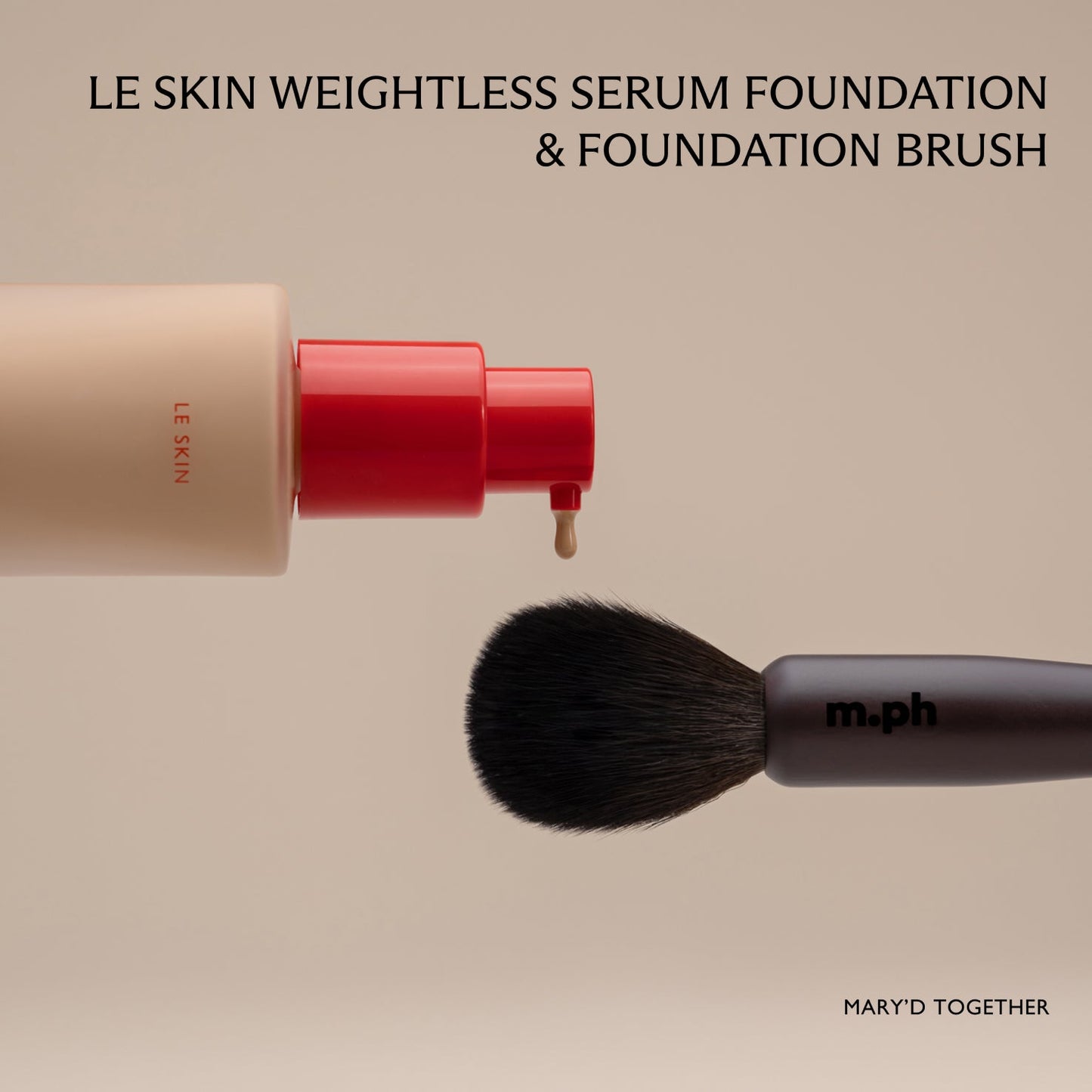 m.ph by Mary Phillips 
The Foundation Brush