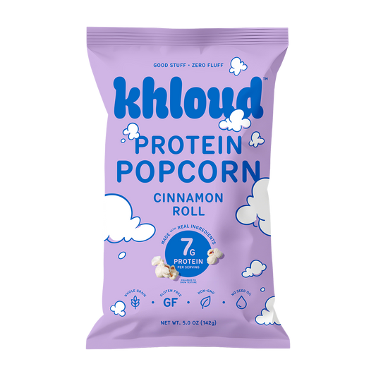 KHLOUD CINNAMON ROLL PROTEIN POPCORN