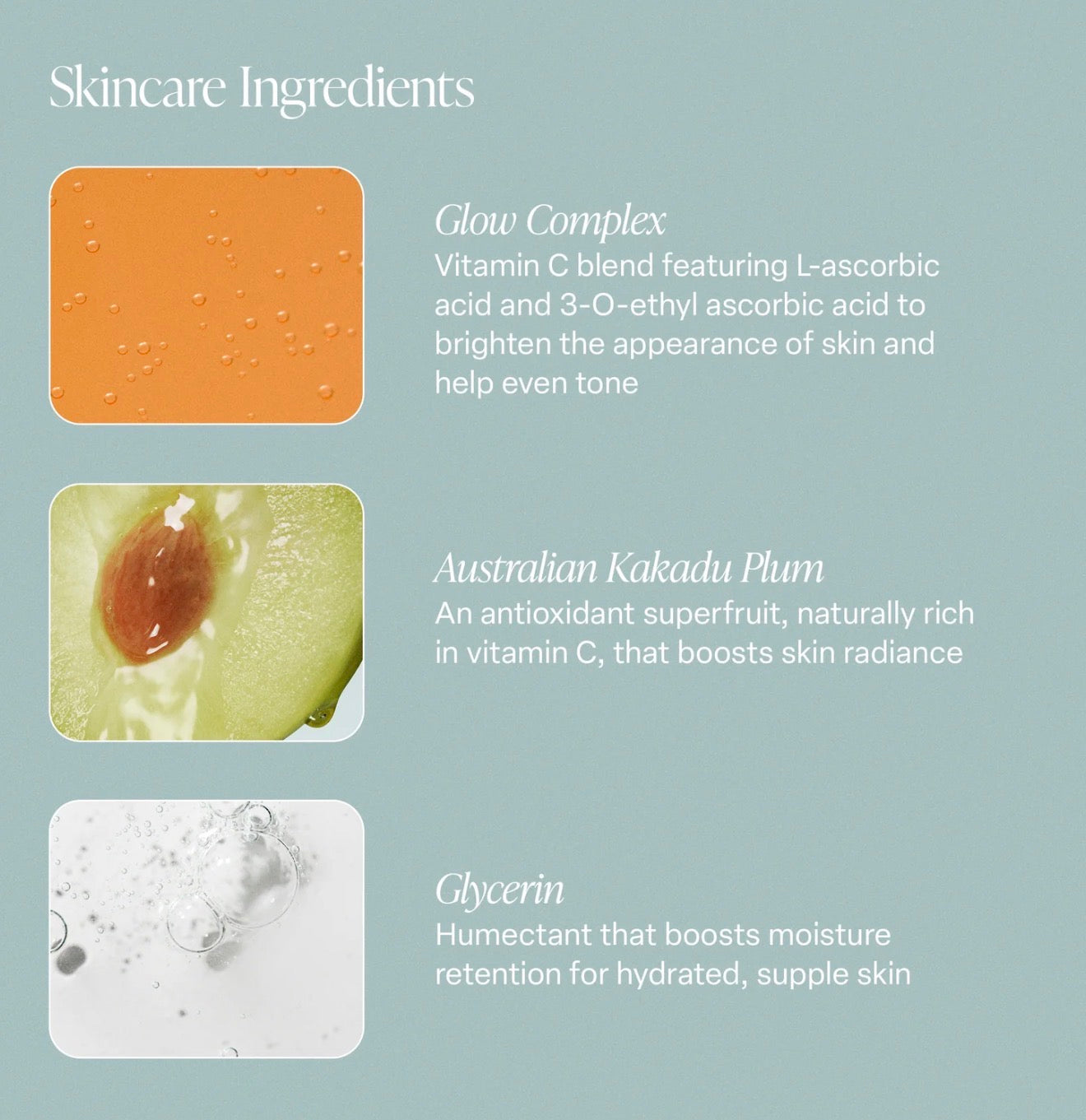 SALTAIR VITAMIN C BODY BRIGHTENER
GLOW COMPLEX BODY SERUM