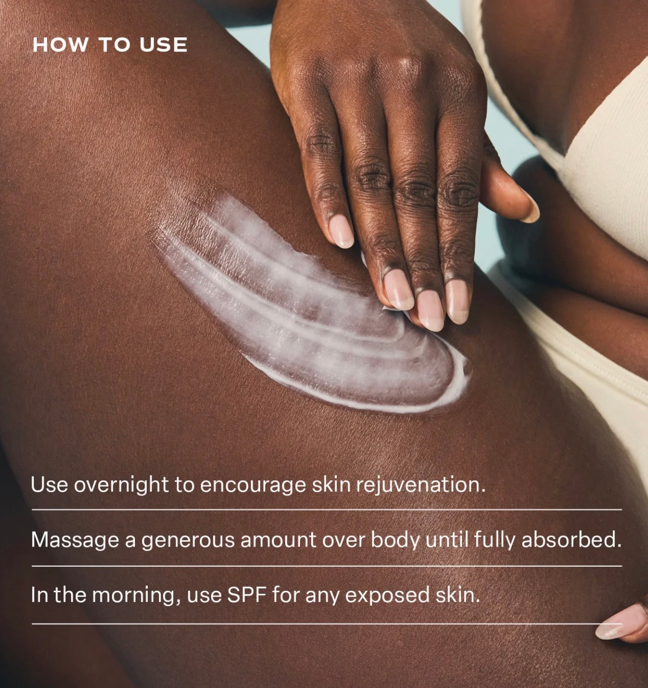 SALTAIR RETINOL REVIVE
OVERNIGHT BODY LOTION