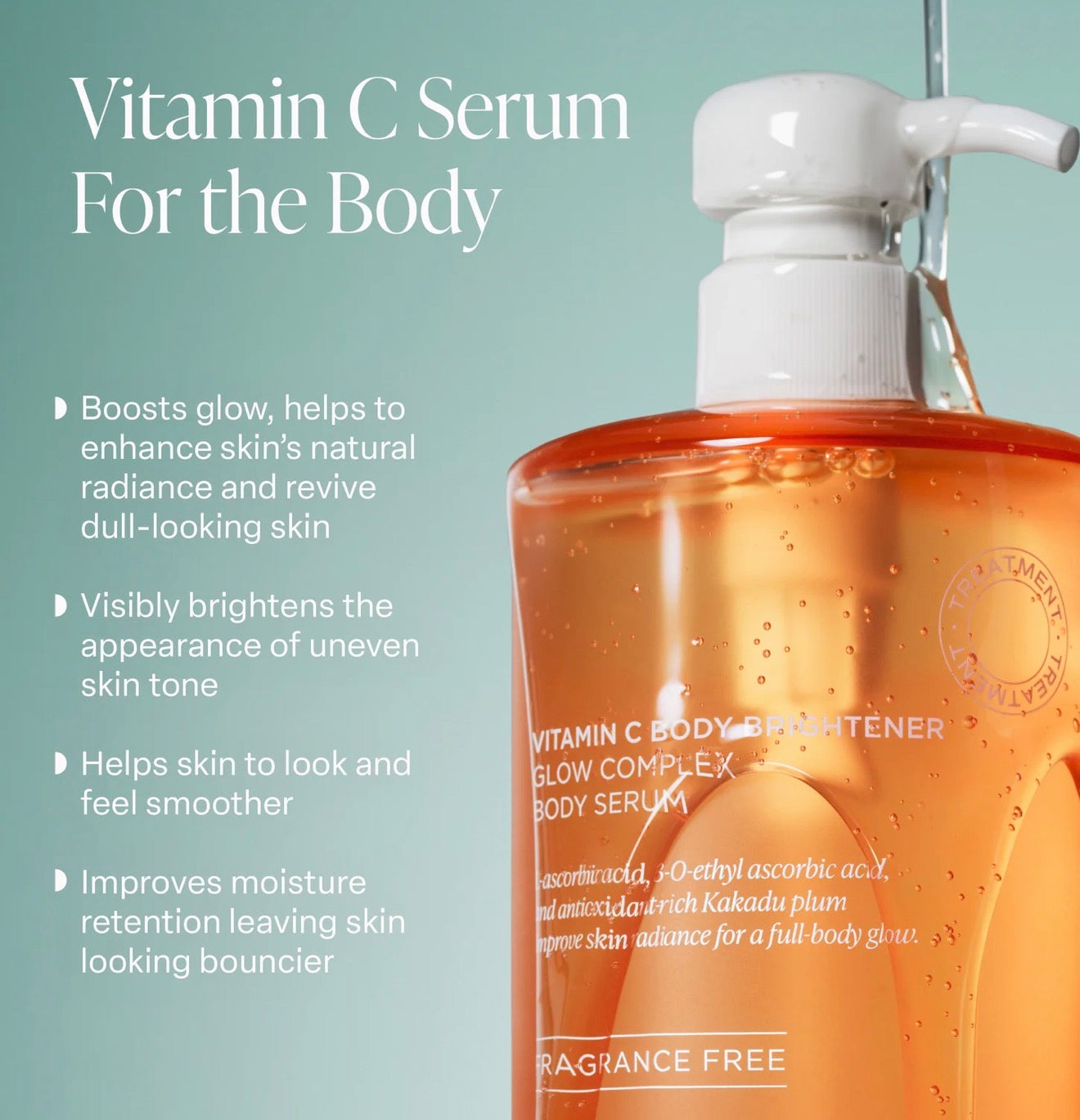 SALTAIR VITAMIN C BODY BRIGHTENER
GLOW COMPLEX BODY SERUM