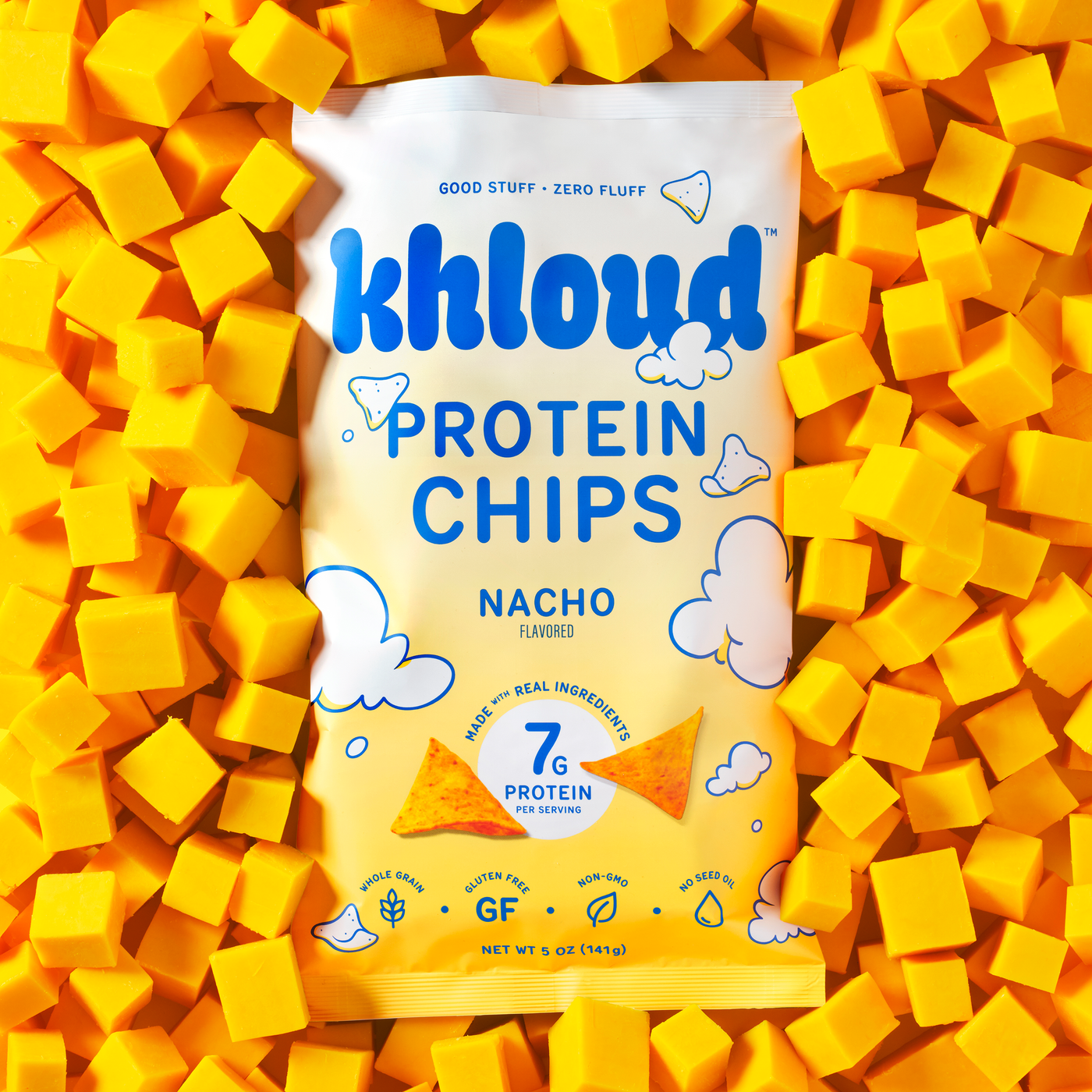 KHLOUD NACHO PROTEIN CHIPS