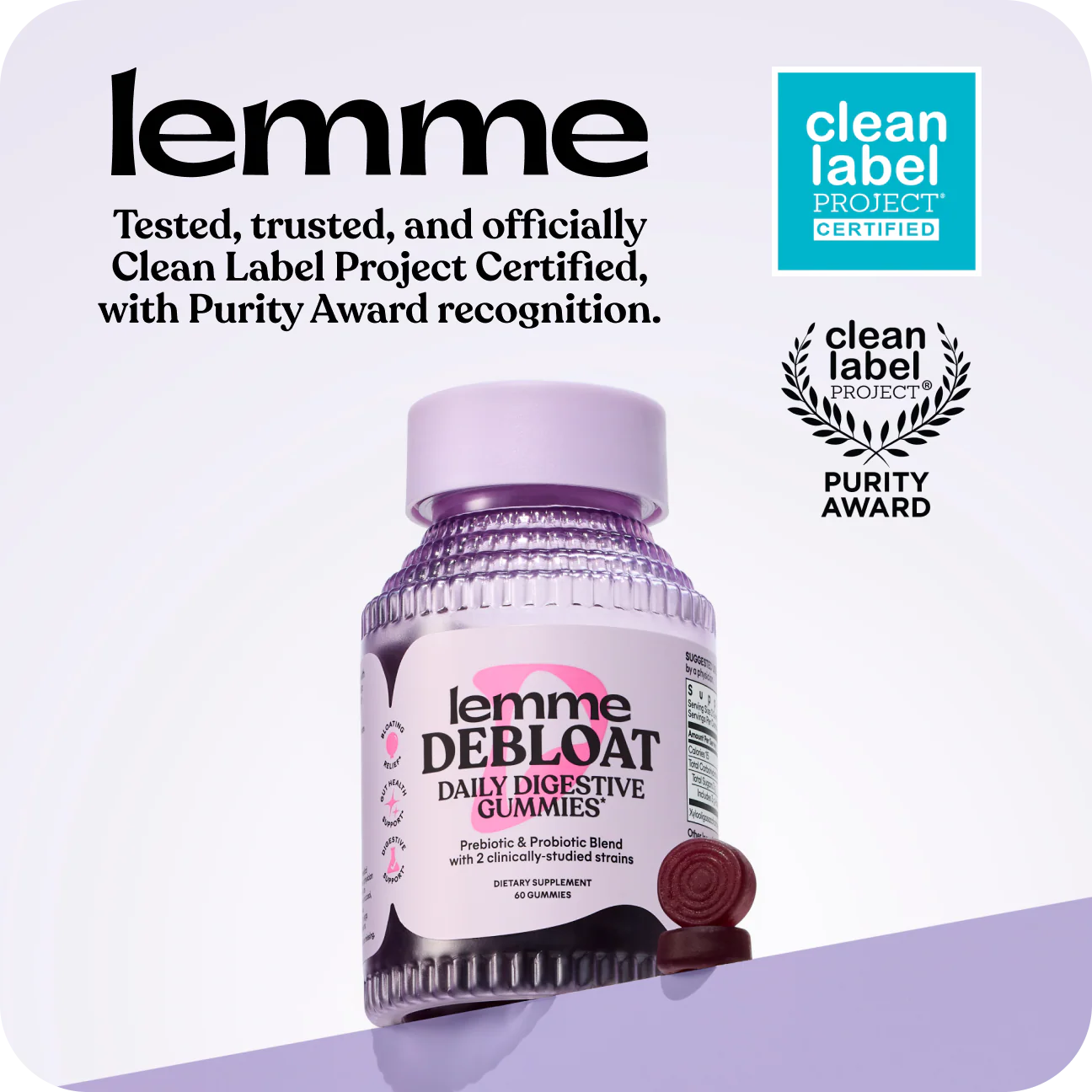 LEMME DEBLOAT GUMMIES