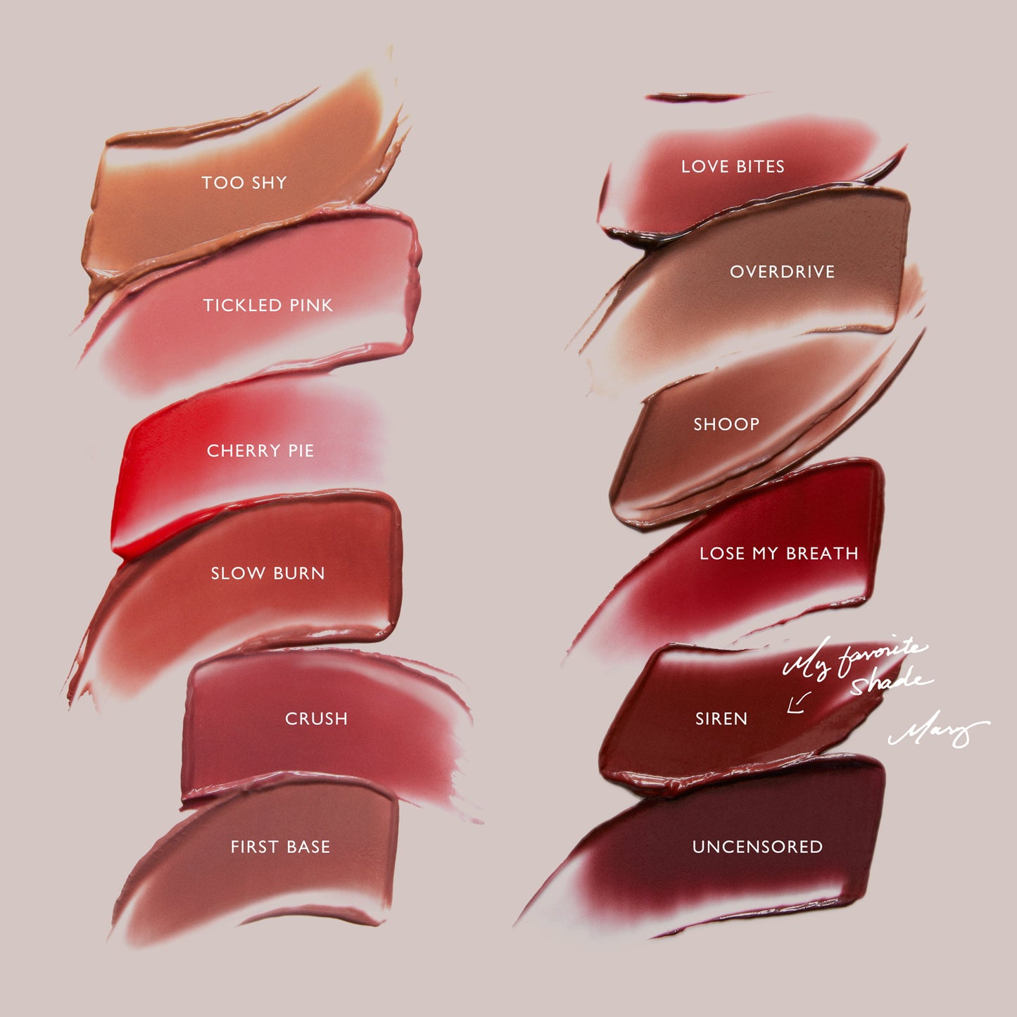 m.ph by Mary Phillips 
Lip Ciggy Sheer Lipstick Balm
