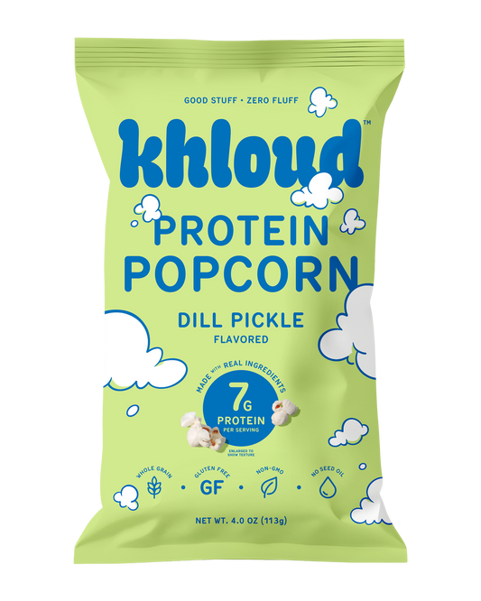 KHLOUD DILL PICKLE PROTEIN POPCORN
