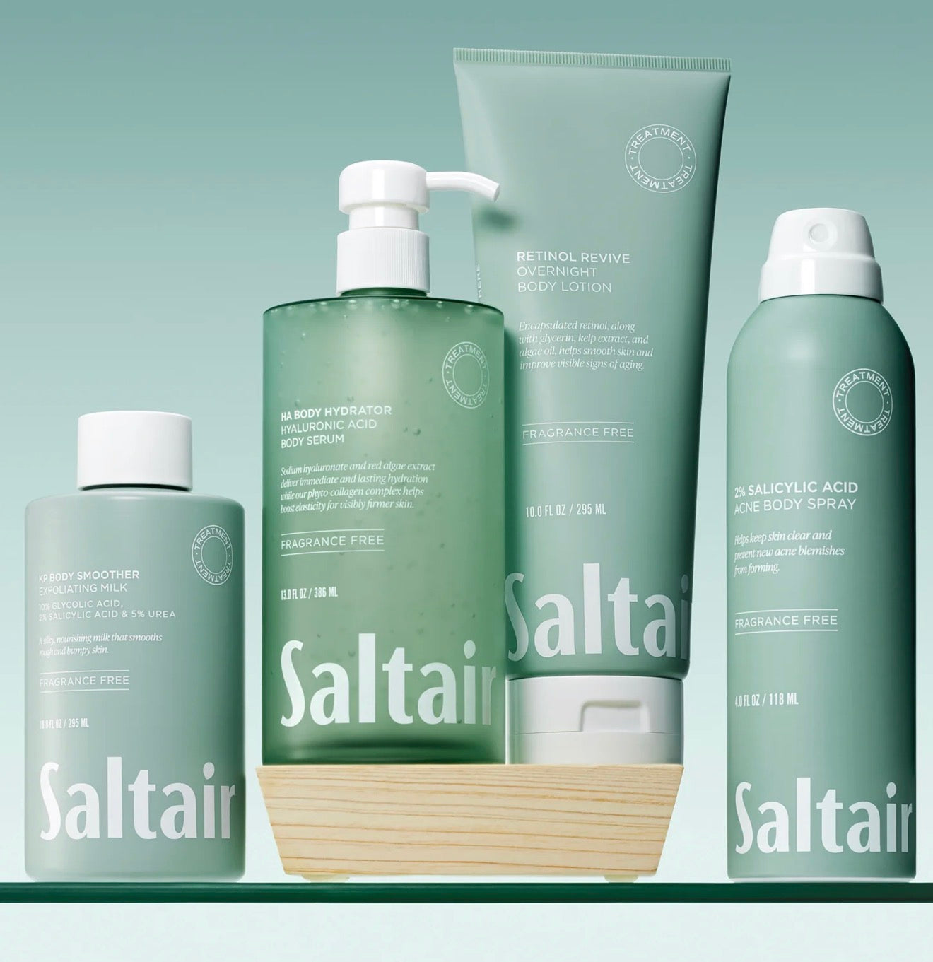 SALTAIR 2% SALICYLIC ACID
ACNE BODY SPRAY
