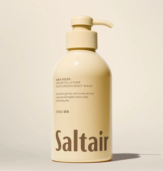 SALTAIR CREAM-TO-LATHER MOISTURIZING
BODY WASH