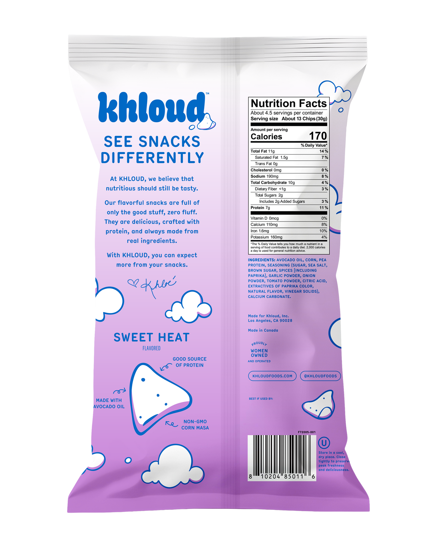 KHLOUD SWEET HEAT PROTEIN CHIPS