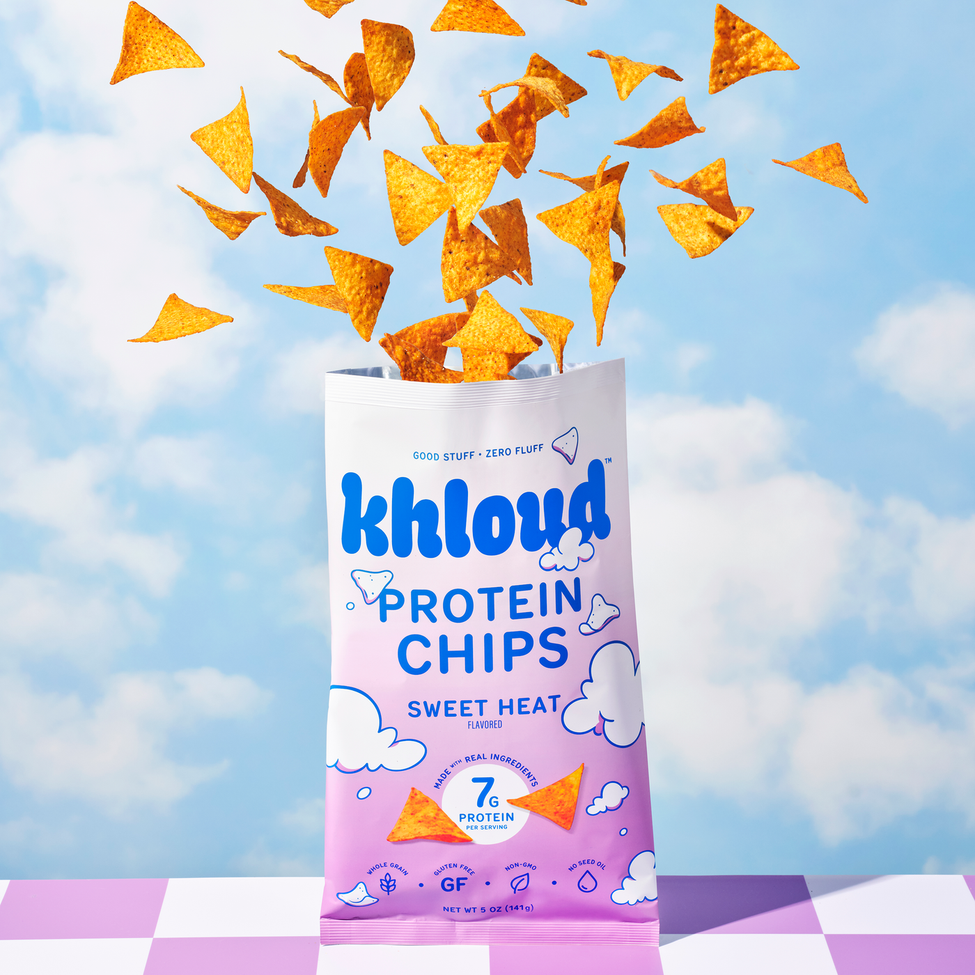 KHLOUD SWEET HEAT PROTEIN CHIPS