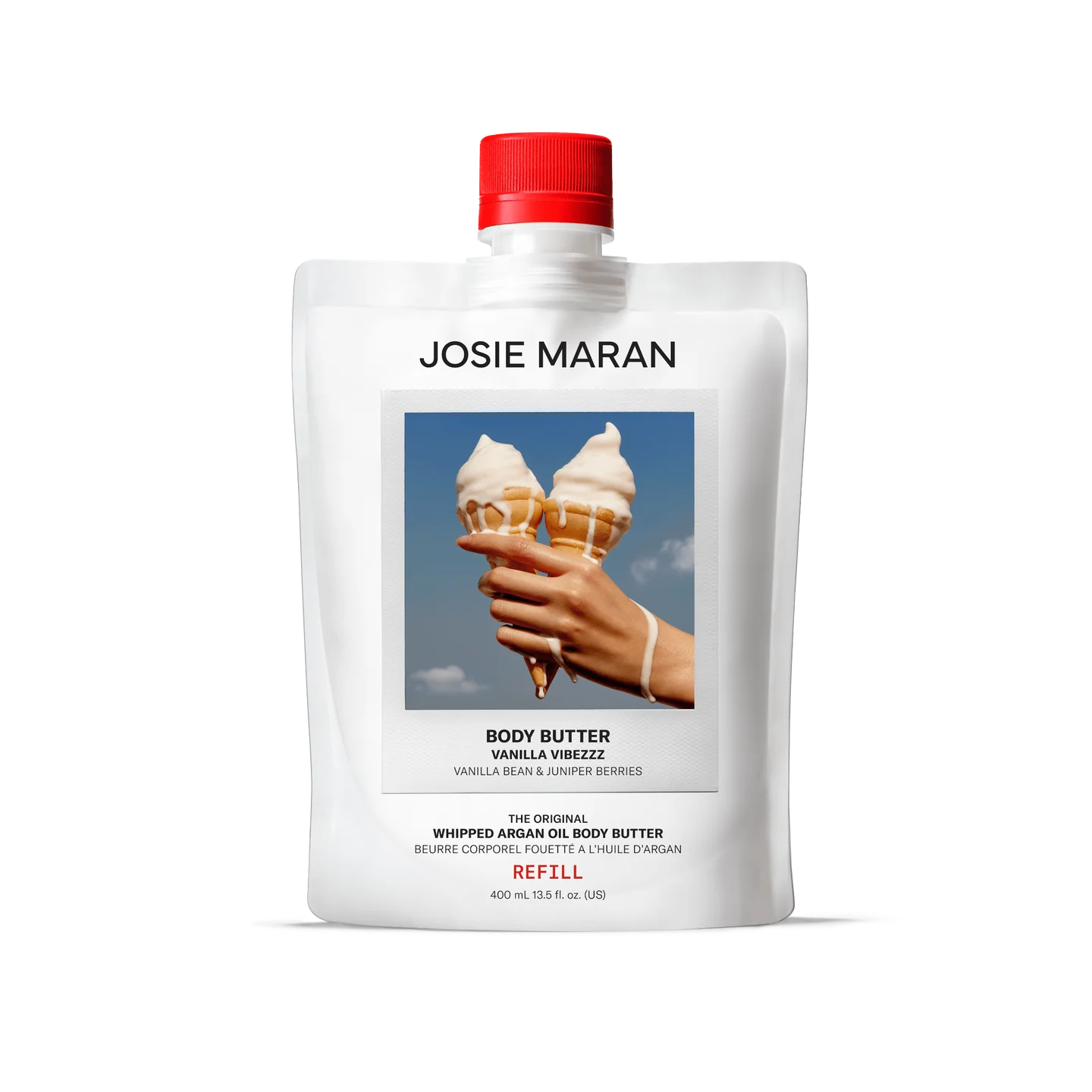 Josie Maran Whipped Argan Oil Body Butter Refill 13.5 fl oz
