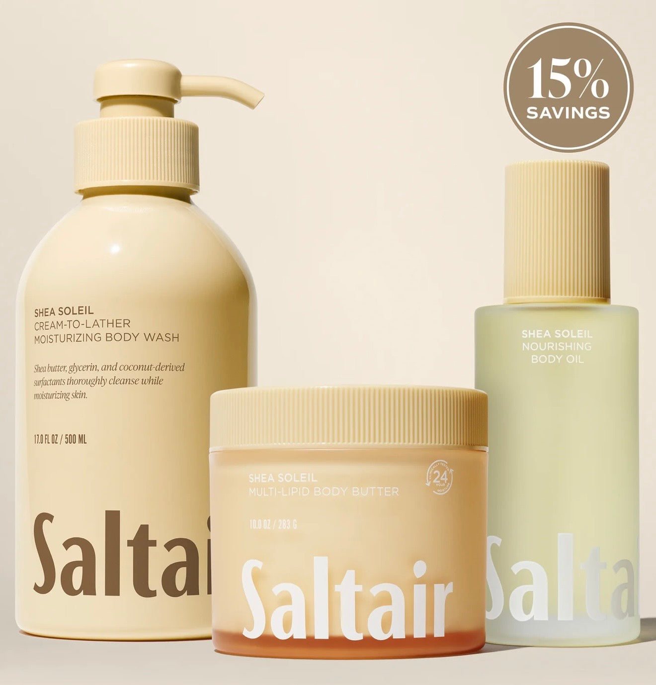 SALTAIR BODY RITUALS SET