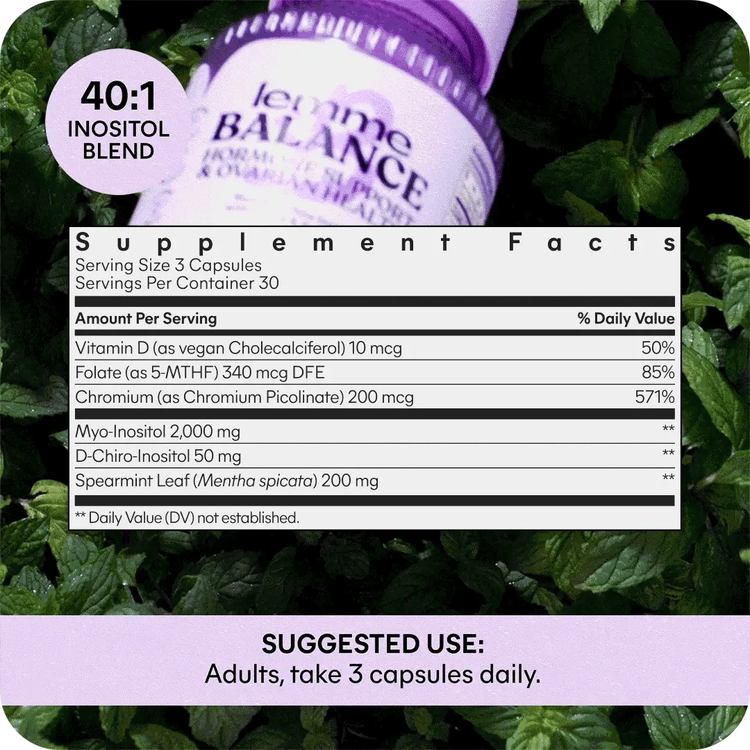 LEMME BALANCE HORMONE SUPPORT CAPSULES