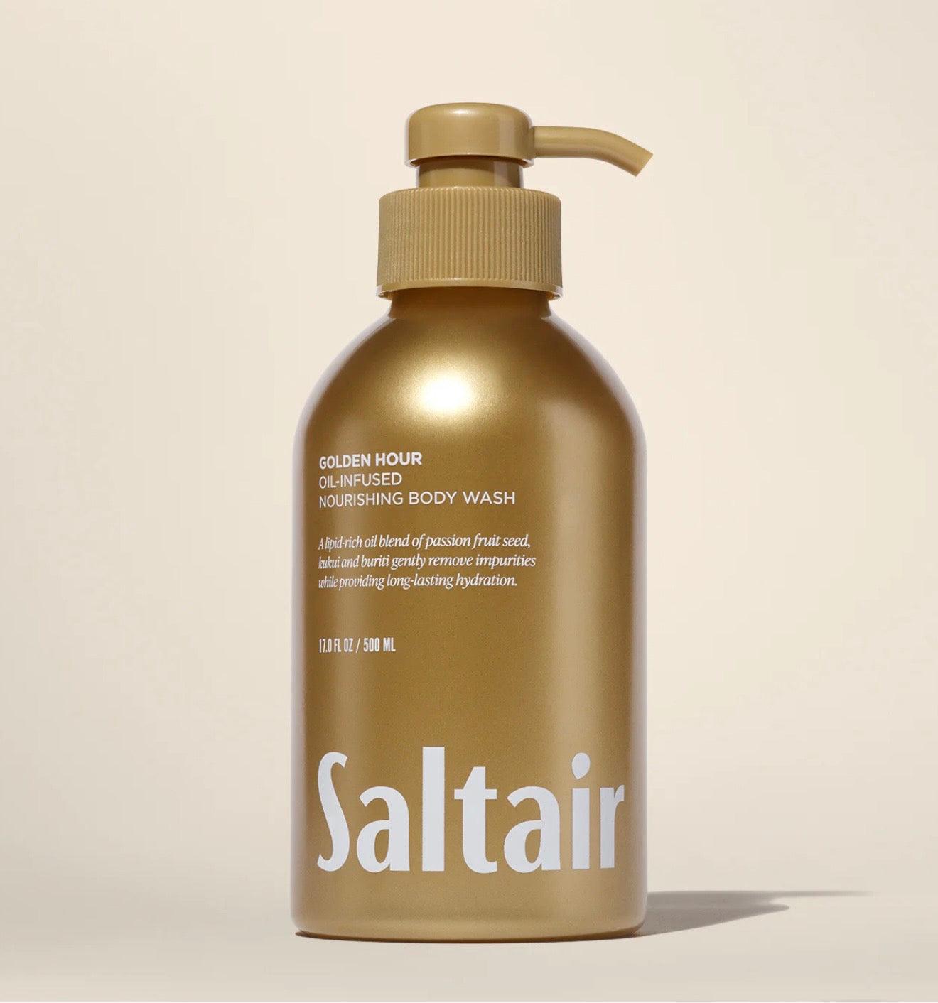 SALTAIR CREAM-TO-LATHER MOISTURIZING
BODY WASH