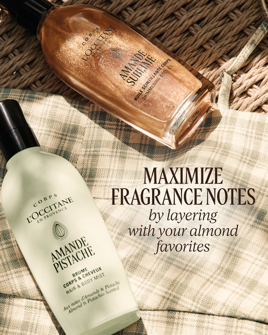 L’OCCITAN ALMOND PISTACHIO HAIR & BODY MIST