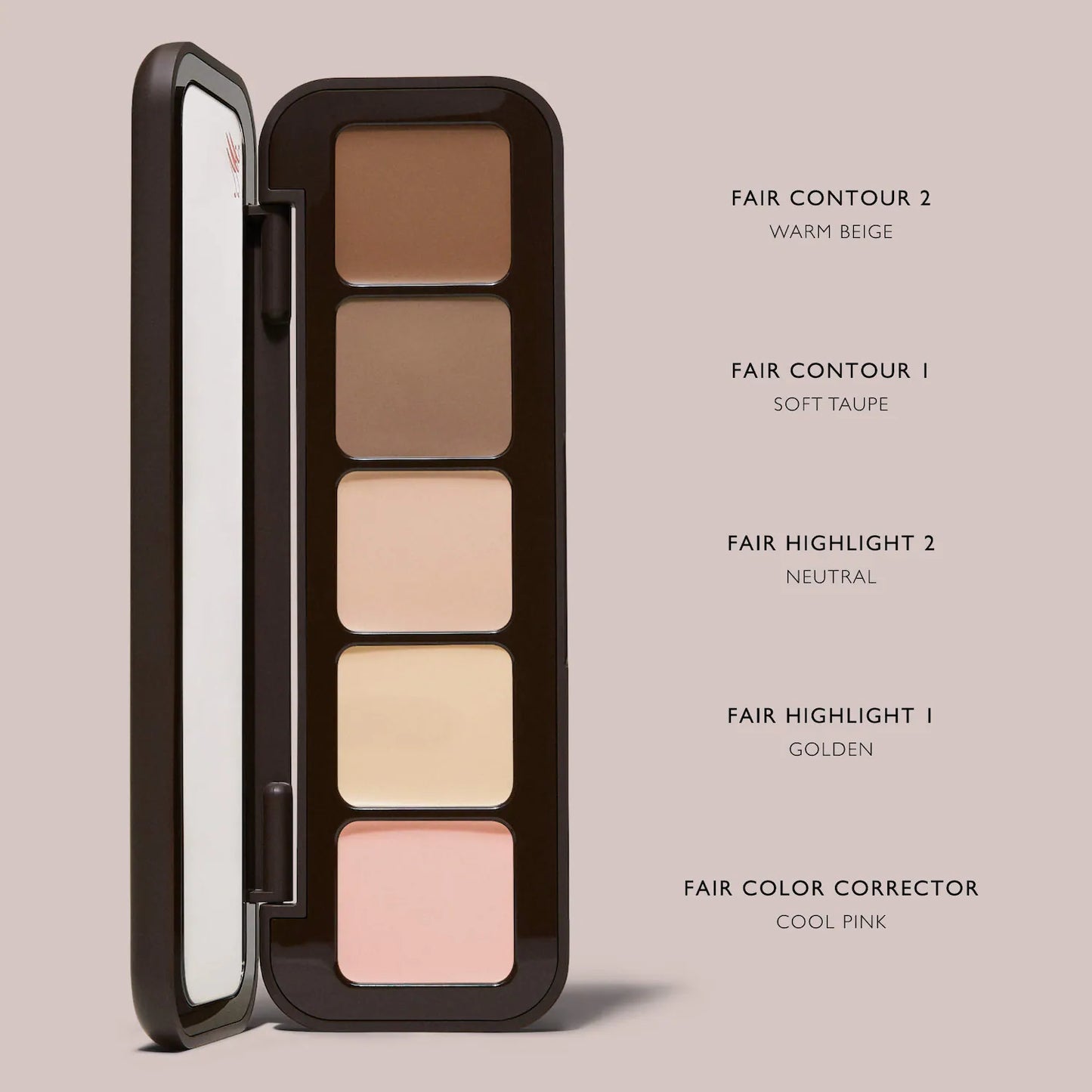 m.ph by Mary Phillips 
Underpainting Face Highlight & Contour Palette