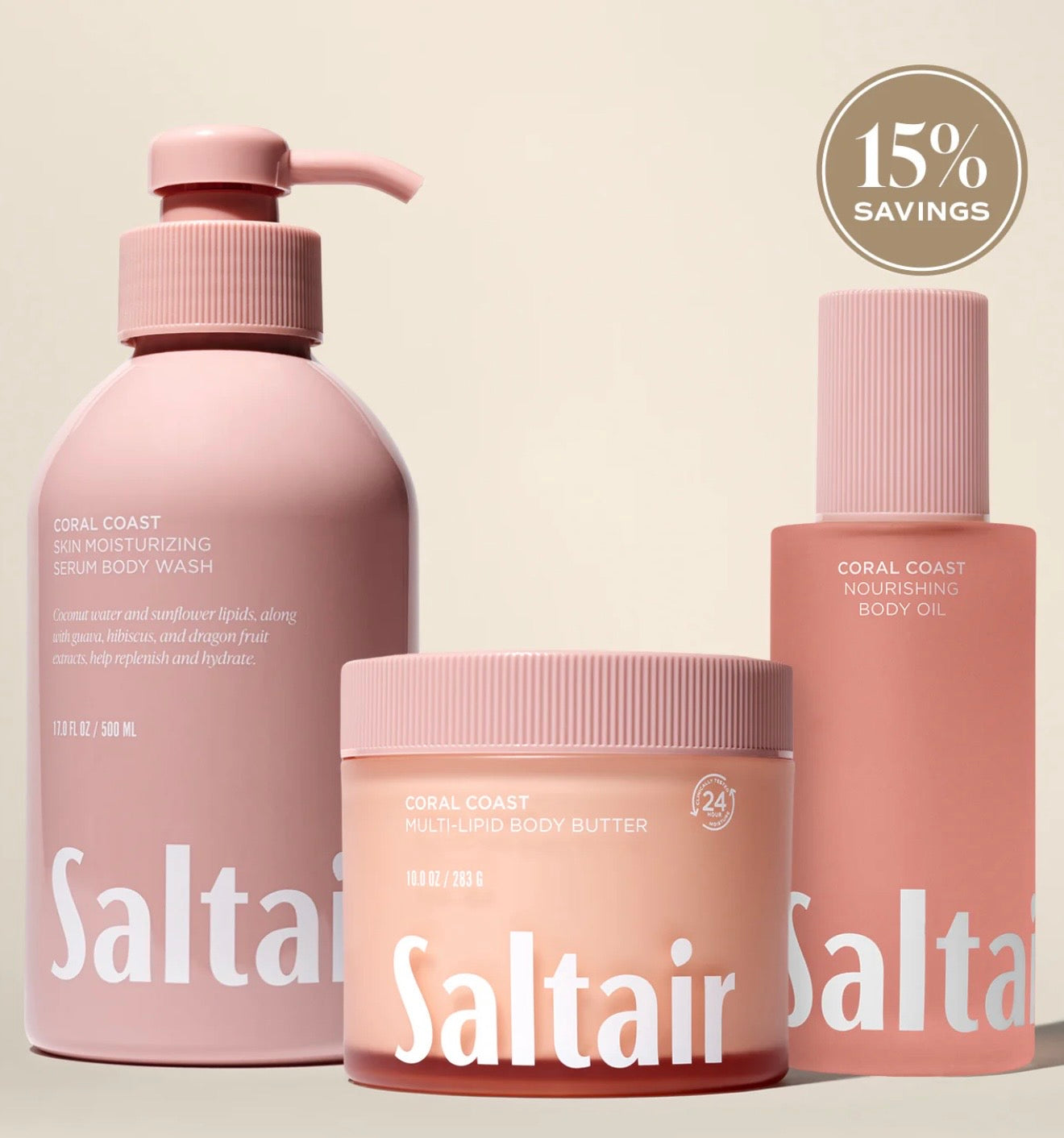 SALTAIR BODY RITUALS SET
