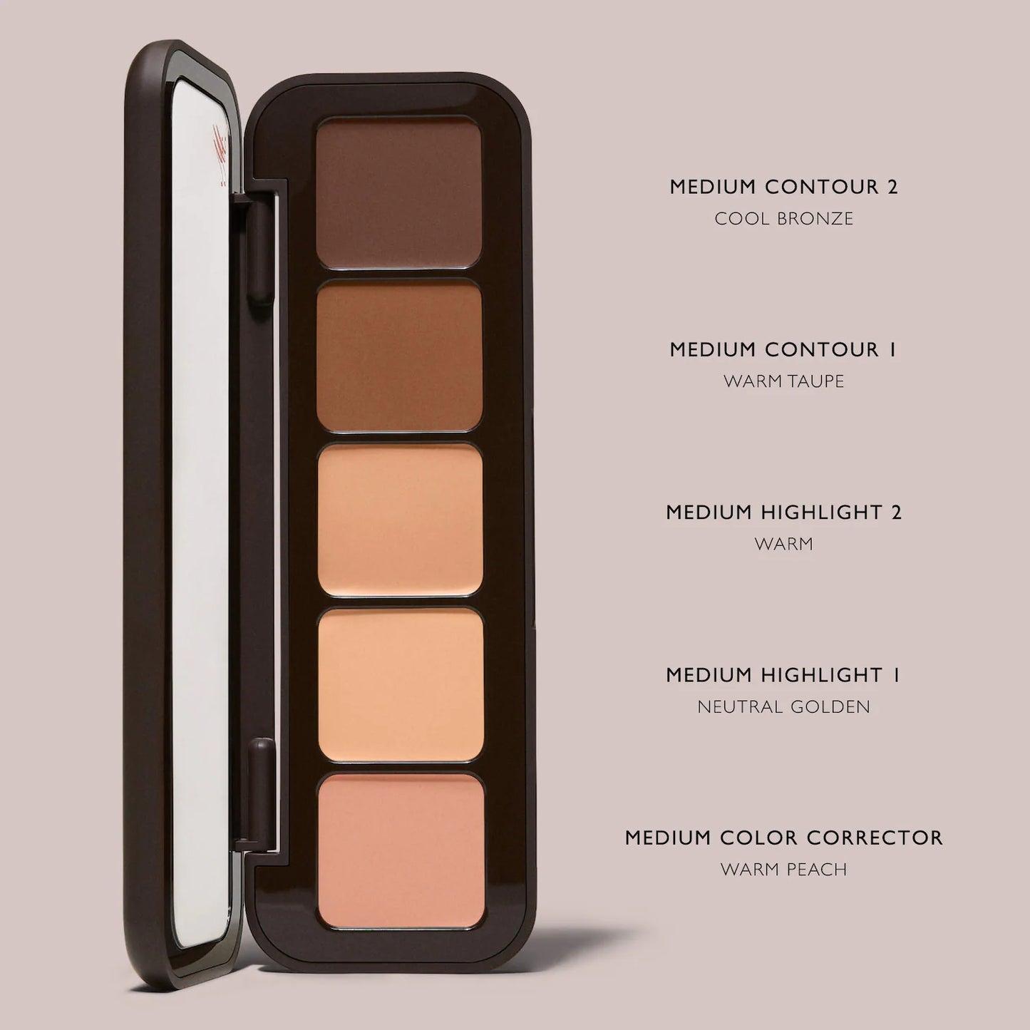 m.ph by Mary Phillips 
Underpainting Face Highlight & Contour Palette