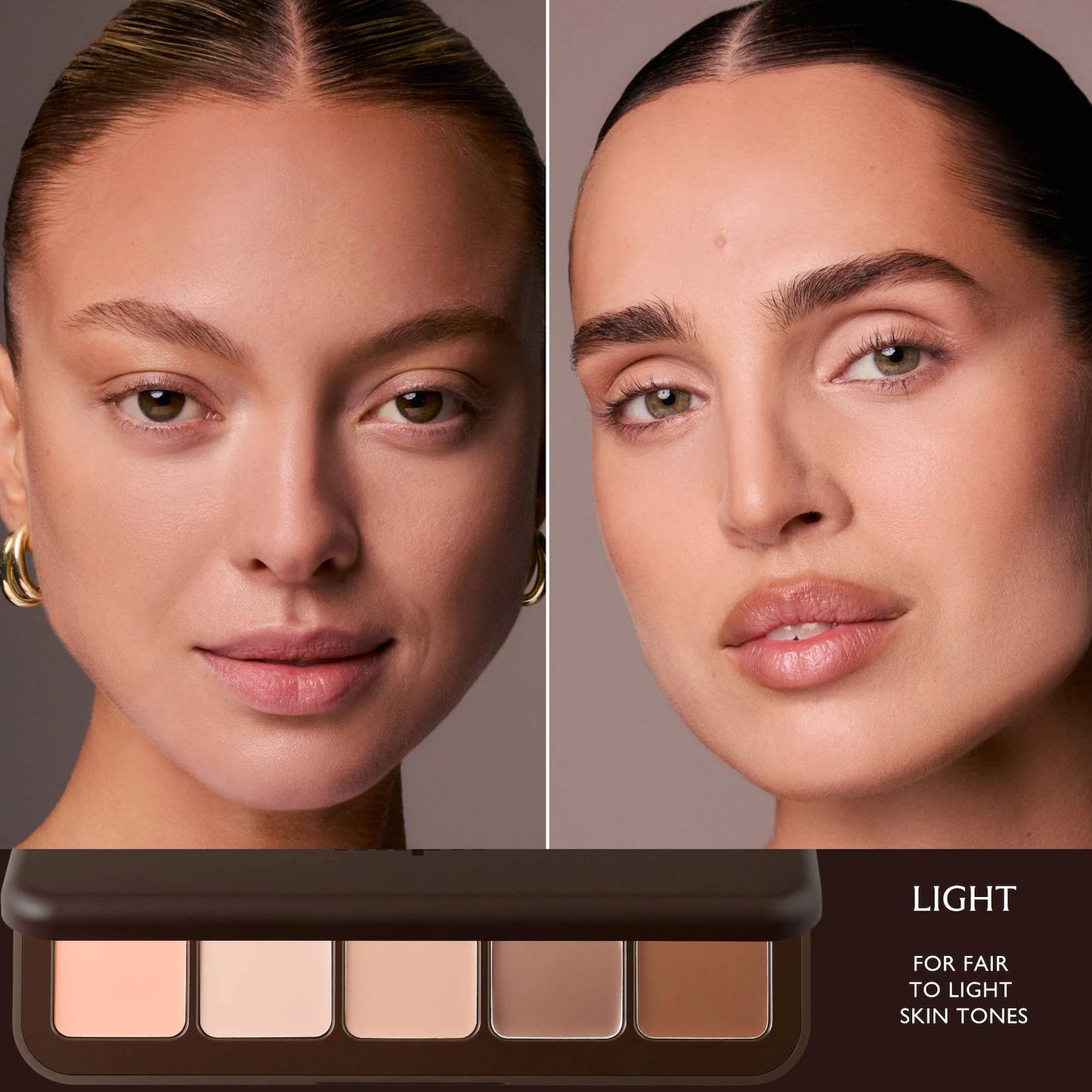 m.ph by Mary Phillips 
Underpainting Face Highlight & Contour Palette