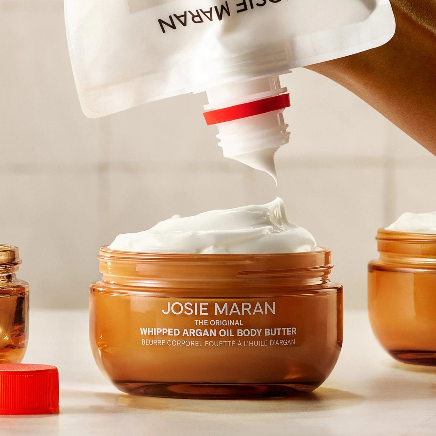 Josie Maran Whipped Argan Oil Body Butter Refill 13.5 fl oz