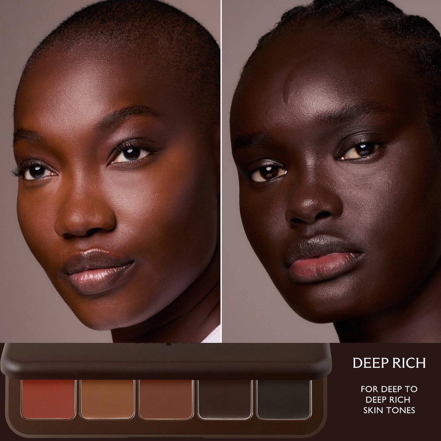 m.ph by Mary Phillips 
Underpainting Face Highlight & Contour Palette