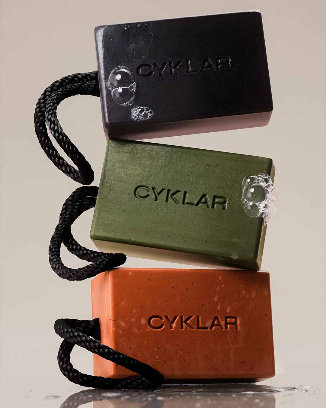 CYKLAR SOAP ON A ROPE
Full Collection Set + Free Soap Box
