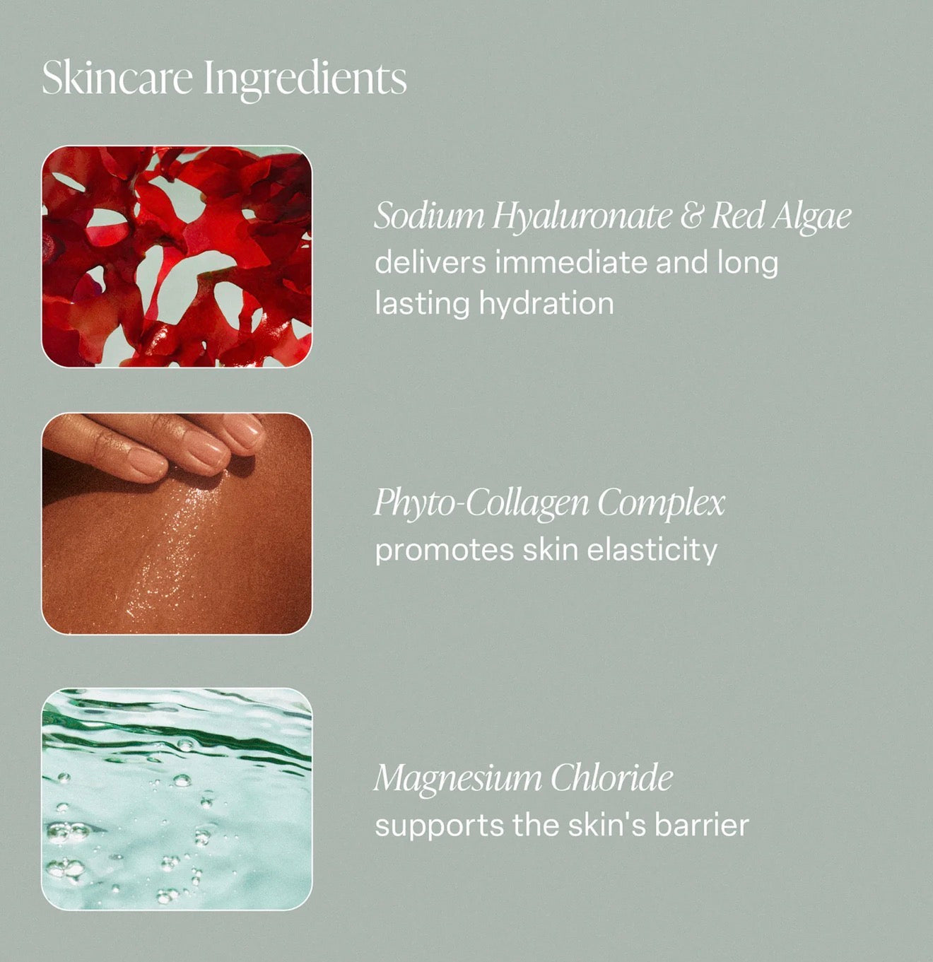 SALTAIR HA BODY HYDRATOR
HYALURONIC ACID BODY SERUM