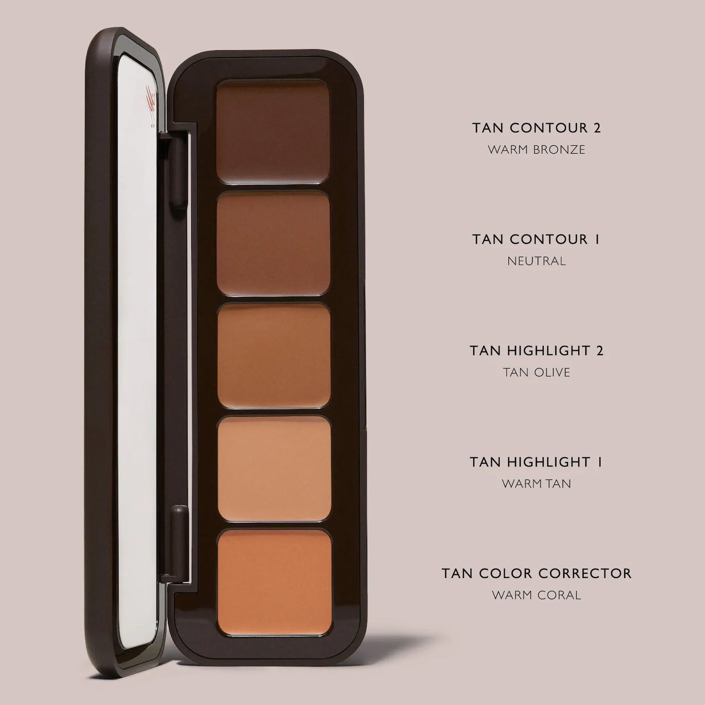 m.ph by Mary Phillips 
Underpainting Face Highlight & Contour Palette