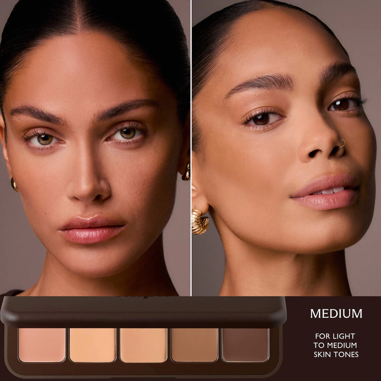 m.ph by Mary Phillips 
Underpainting Face Highlight & Contour Palette