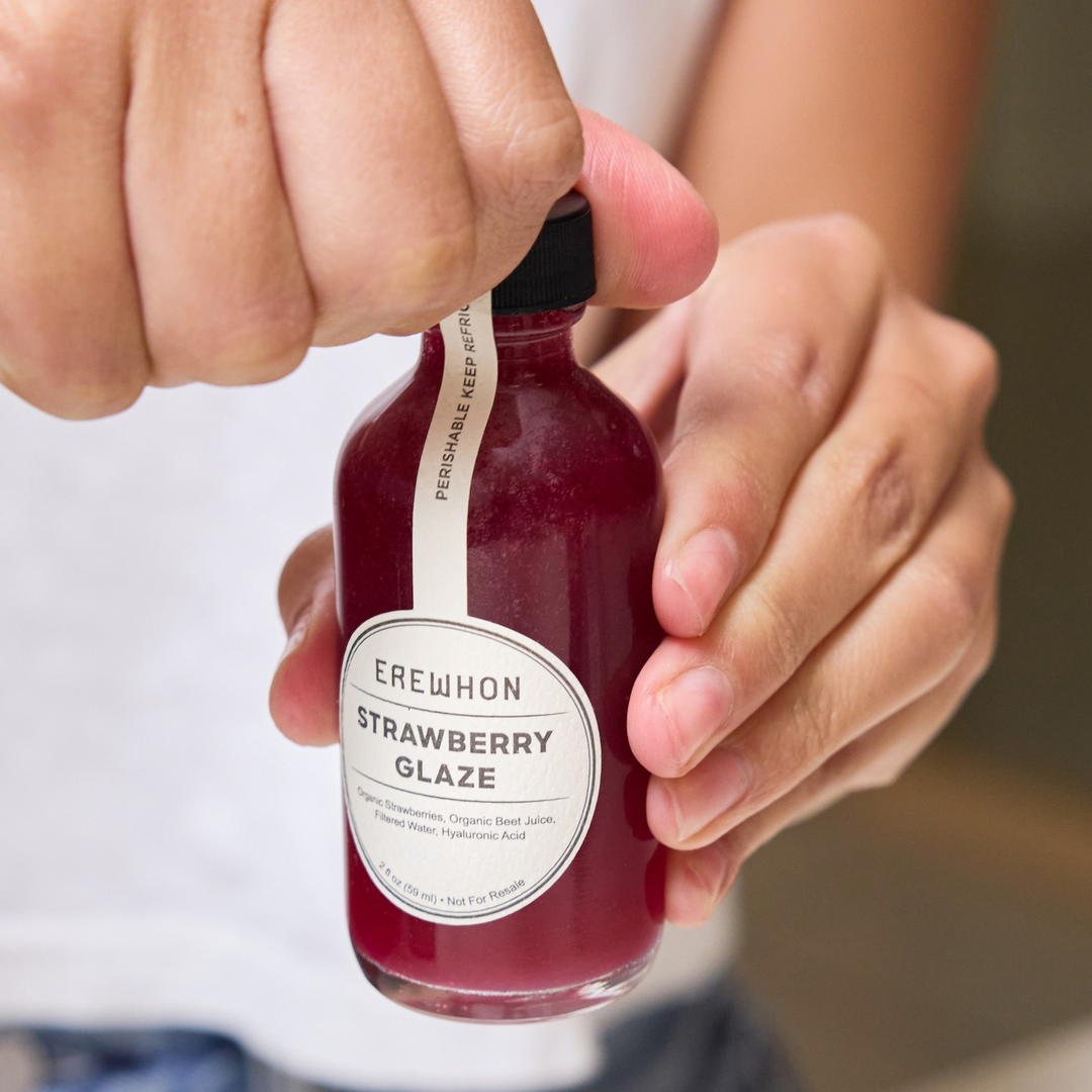 Erewhon Strawberry Glaze Skin Smoothie Kit | Makes 4 Smoothies (Product price includes express & cold storage shipping fee)