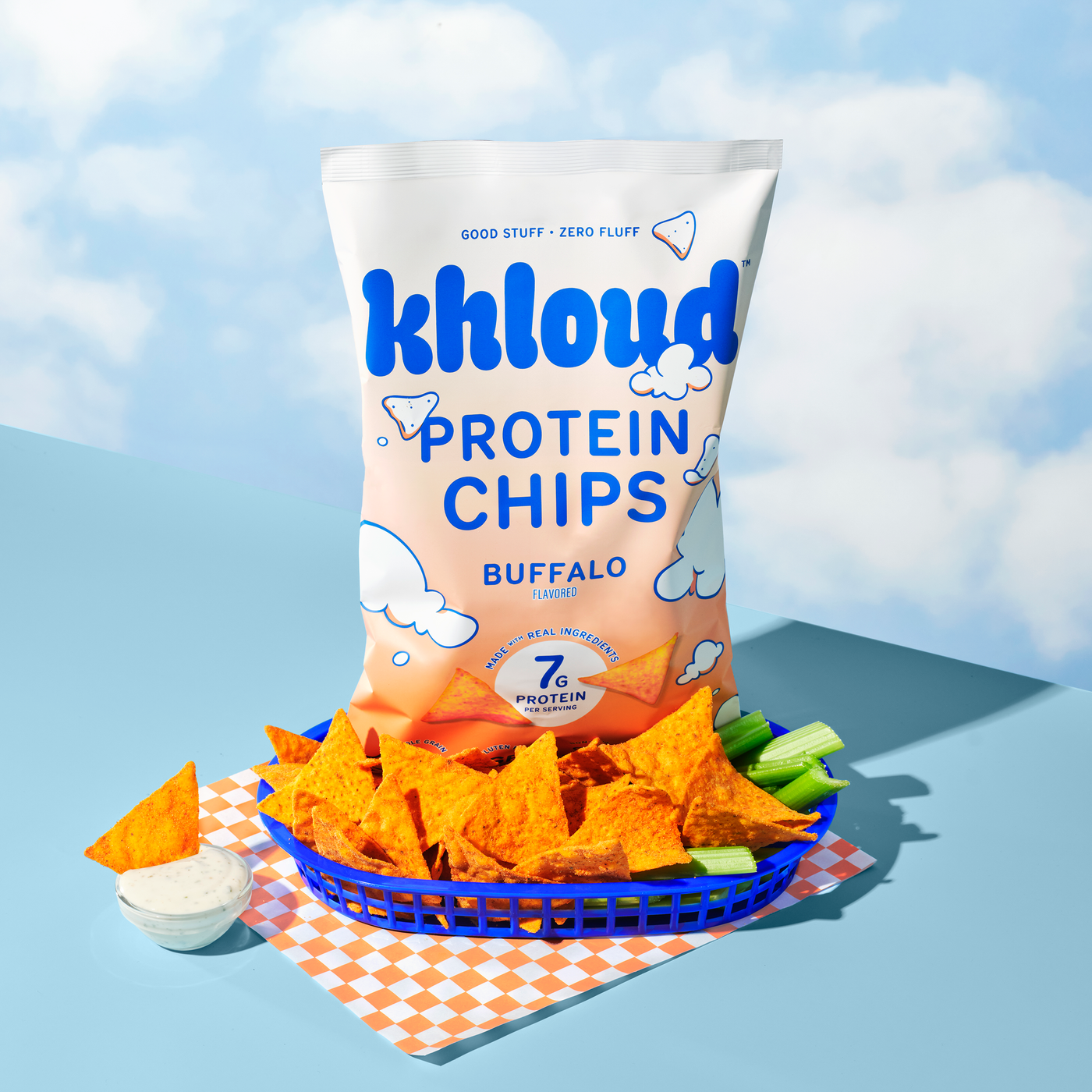 KHLOUD BUFFALO PROTEIN CHIPS