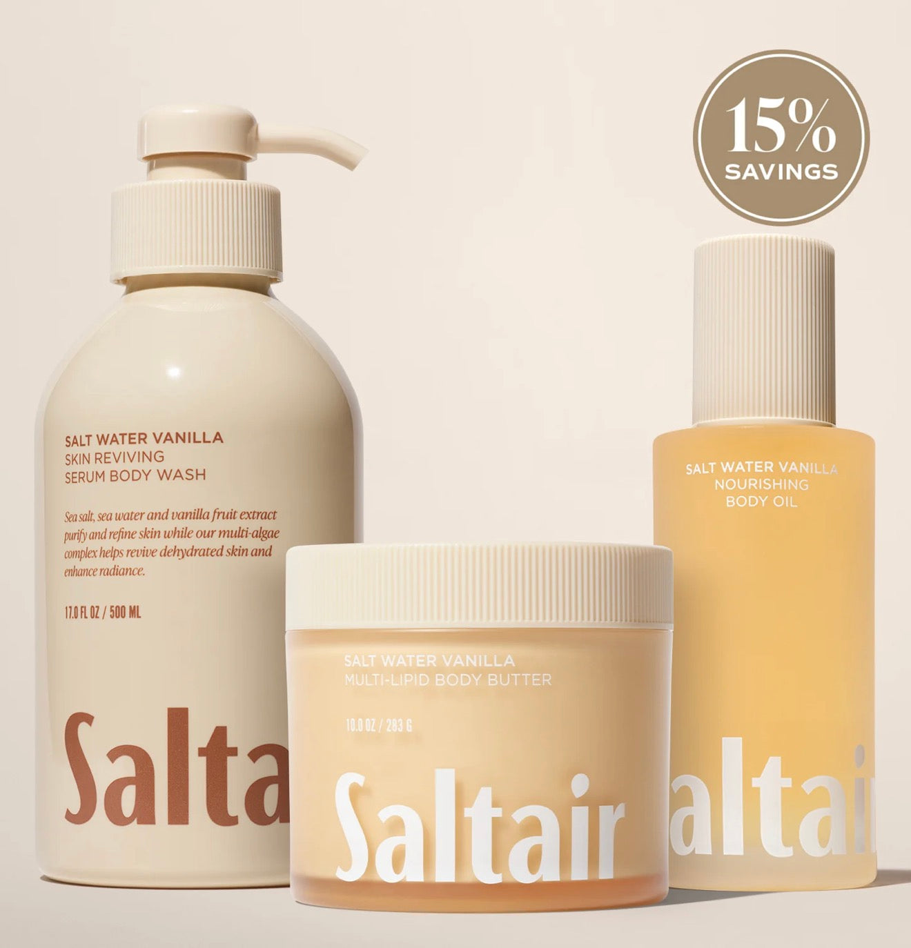 SALTAIR BODY RITUALS SET