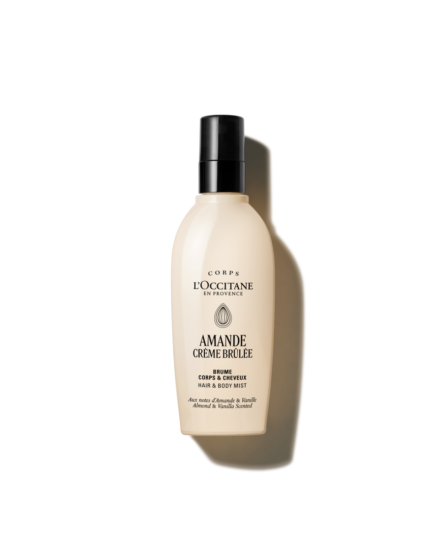 L’OCCITAN ALMOND CRÈME BRÛLÉE HAIR & BODY MIST